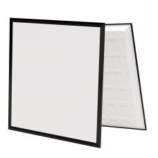 LED Panelen Backlit 140lm/w UGR<19 CCT instelbaar, frame zwart