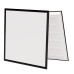 LED Panelen Backlit 140lm/w UGR<19 CCT instelbaar, frame zwart