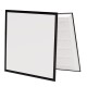 LED Panelen Backlit 140lm/w UGR<19 CCT instelbaar, frame zwart
