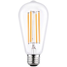 LED Filament Lamp ST64 E27 4W 6W Goud Helder Tsong LED Lighting