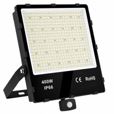 LED Floodlight 400W met Bewegingsmelder IP66 – 68.000 Lumen – 170 lm/W – 90°